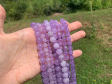 Charger l'image dans la galerie, Perles en améthyste lavande entre 2 et 14mm ALD