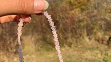 Charger l'image dans la galerie, Perles en quartz rose, forme étoile