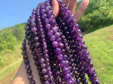 Charger l'image dans la galerie, Perles en améthyste entre 4 et 14mm AD
