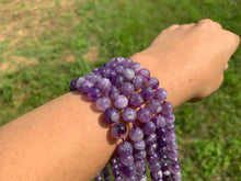 Charger l'image dans la galerie, Perles en améthyste chevrons entre 4 et 16m ACD