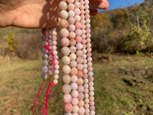Charger l'image dans la galerie, Perles en opale commune rose entre 4 et 10mm ORD