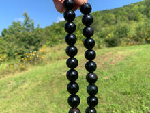 Charger l'image dans la galerie, Perles en obsidienne oeil céleste (arc-en-ciel) entre 4 et 20mm