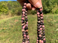 Charger l'image dans la galerie, Perles en rhodonite entre 3 et 12mm