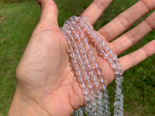 Charger l'image dans la galerie, Perles en cristal de roche très inclus entre 4 et 10mm