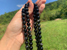 Charger l'image dans la galerie, Perles en obsidienne oeil céleste (arc-en-ciel) entre 6 et 20mm