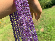Charger l'image dans la galerie, Perles en améthyste chevrons entre 4 et 14mm ACU