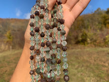 Charger l'image dans la galerie, Perles en quartz lodolite forme diamant entre 6 et 8mm