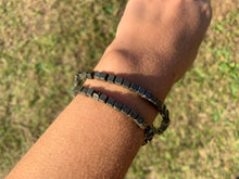 Charger l'image dans la galerie, Perles en pyrite, forme cube 4 x 4mm