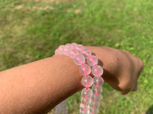 Charger l'image dans la galerie, Perles en quartz rose transparentes entre 4 et 12mm QRU