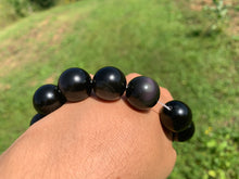 Charger l'image dans la galerie, Perles en obsidienne oeil céleste (arc-en-ciel) entre 6 et 20mm