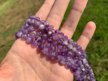 Charger l'image dans la galerie, Perles en améthyste chevrons entre 4 et 16m ACD