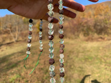 Charger l'image dans la galerie, Perles en quartz lodolite forme diamant entre 6 et 8mm