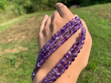 Charger l'image dans la galerie, Perles en améthyste chevrons entre 4 et 14mm ACU