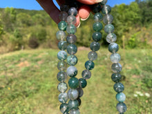 Charger l'image dans la galerie, Perles en agate mousse entre 4 et 12mm