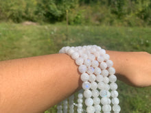 Charger l'image dans la galerie, Perles en labradorite blanche entre 4 et 10mm LBT