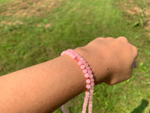 Charger l'image dans la galerie, Perles en quartz rose non transparentes entre 4 et 12mm QRD