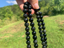 Charger l'image dans la galerie, Perles en obsidienne oeil céleste (arc-en-ciel) entre 6 et 20mm