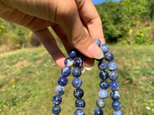 Charger l'image dans la galerie, Perles en sodalite entre 4 et 14mm SD