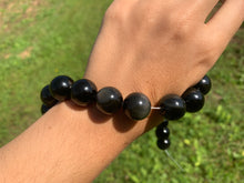 Charger l'image dans la galerie, Perles en obsidienne oeil céleste (arc-en-ciel) entre 6 et 20mm