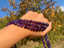 Charger l'image dans la galerie, Perles en améthyste, forme diamant entre 6 et 10mm