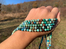 Charger l'image dans la galerie, Perles en chrysocolle entre 6 et 10mm