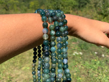 Charger l'image dans la galerie, Perles en agate mousse entre 2 et 12mm