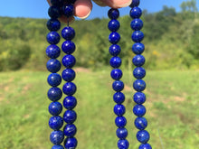 Charger l'image dans la galerie, Perles en lapis-lazuli entre 6 et 10mm LQ