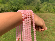 Charger l'image dans la galerie, Perles en quartz rose non transparentes entre 4 et 12mm QRD