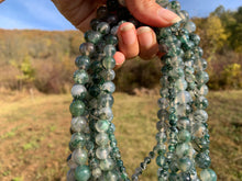 Charger l'image dans la galerie, Perles en agate mousse entre 4 et 12mm