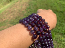 Charger l'image dans la galerie, Perles en améthyste entre 4 et 14mm AD