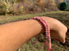 Charger l'image dans la galerie, Perles en rhodochrosite, forme carré