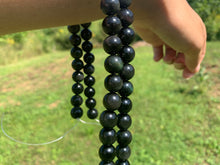 Charger l'image dans la galerie, Perles en obsidienne oeil céleste (arc-en-ciel) entre 6 et 20mm