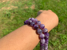 Charger l'image dans la galerie, Perles en améthyste chevrons entre 4 et 16m ACD