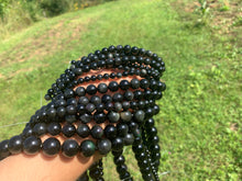 Charger l'image dans la galerie, Perles en obsidienne oeil céleste (arc-en-ciel) entre 6 et 20mm