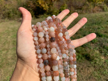 Charger l'image dans la galerie, Perles en pierre de lune multicolore entre 6 et 10mm PLMD