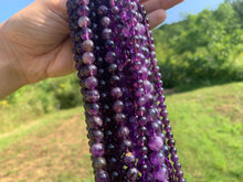 Charger l'image dans la galerie, Perles en améthyste entre 4 et 14mm AD