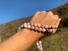 Charger l'image dans la galerie, Perles en opale commune rose entre 4 et 10mm ORU