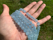 Charger l'image dans la galerie, Perles en aigue-marine entre 2 et 12mm AMT
