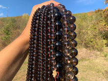 Charger l'image dans la galerie, Perles en quartz fumé entre 2 et 20mm