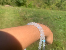 Charger l'image dans la galerie, Perles en labradorite blanche entre 4 et 10mm LBS