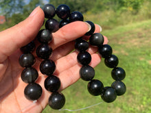 Charger l'image dans la galerie, Perles en obsidienne oeil céleste (arc-en-ciel) entre 6 et 20mm