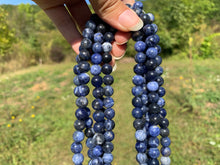 Charger l'image dans la galerie, Perles en sodalite entre 4 et 14mm SD