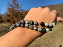 Charger l'image dans la galerie, Perles en jaspe Picasso entre 4 et 12mm