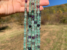 Charger l'image dans la galerie, Perles en fluorite entre 4 et 12mm