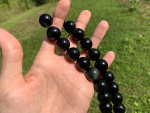 Charger l'image dans la galerie, Perles en obsidienne oeil céleste (arc-en-ciel) entre 4 et 20mm