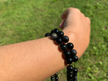 Charger l'image dans la galerie, Perles en obsidienne oeil céleste (arc-en-ciel) entre 6 et 20mm