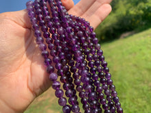 Charger l'image dans la galerie, Perles en améthyste entre 4 et 14mm AD