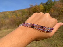 Charger l'image dans la galerie, Perles en fluorite / fluorine facettée entre 6 et 10mm