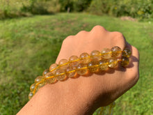 Charger l'image dans la galerie, Perles en quartz à inclusions de rutile entre 6 et 12mm QRD