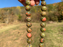 Charger l'image dans la galerie, Perles en unakite entre 2 et 12mm